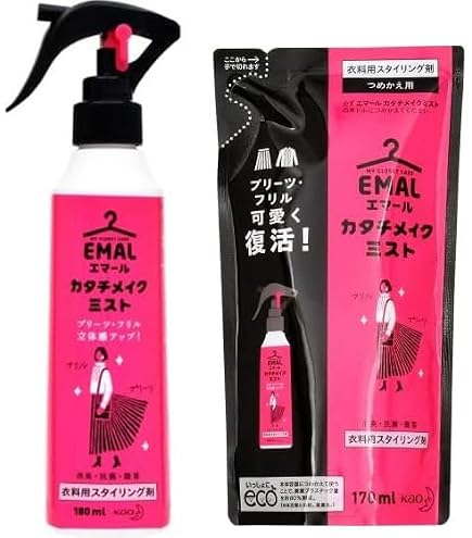 Amazon | 【セット買い】エマール カタチメイクミスト/本体 180ml＋